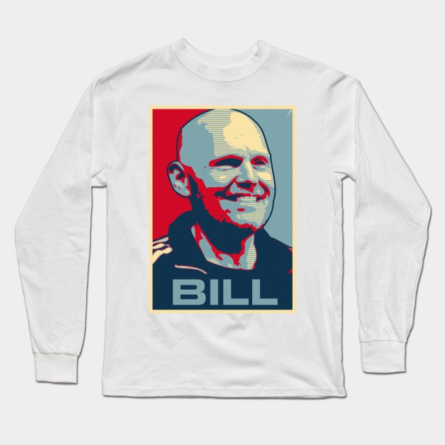 Bill Long Sleeve T-Shirt by DAFTFISH